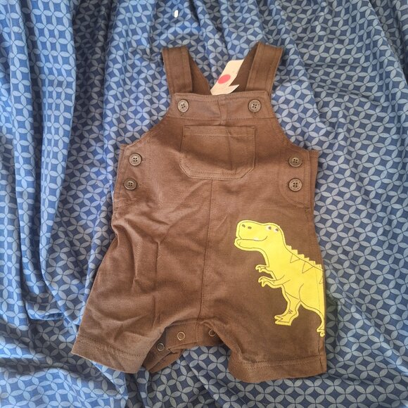 dinosaur overalls carters 6 months - Picture 1 of 12